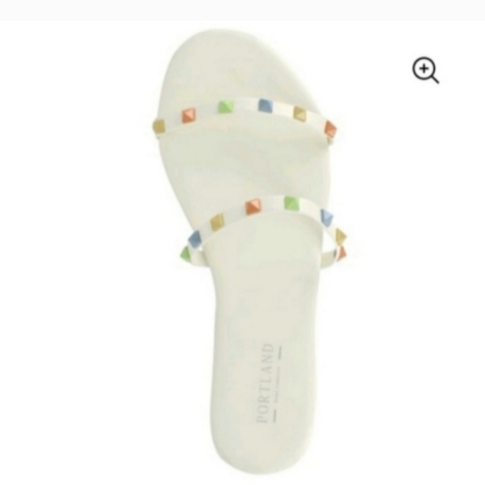 Portland Boot Company Multicolor Strap Sandals 8.5 NWOB